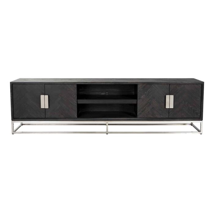 TV-dressoir Blackbone silver 4-deuren 220