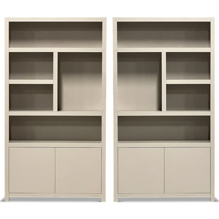 Boekenkast Set Juwel Taupe 5 Vaks 120cm