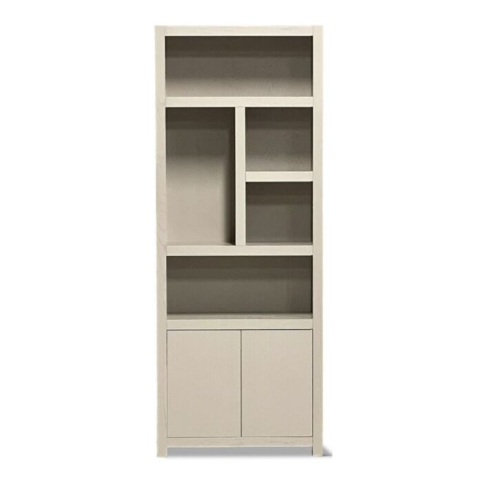 Boekenkast Juwel 80cm 5 vaks Links Taupe