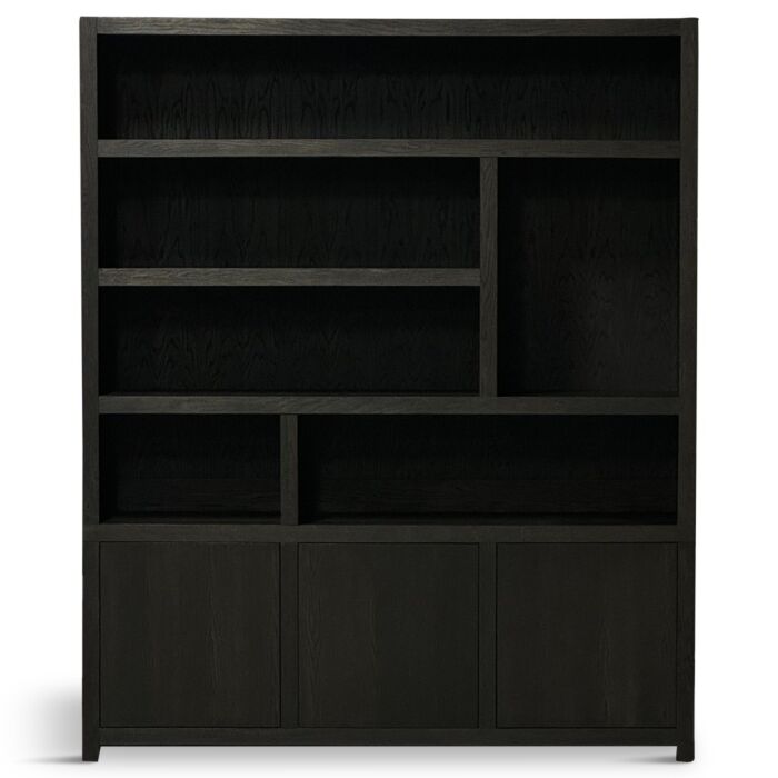 Boekenkast Juwel Breed Dark Brown