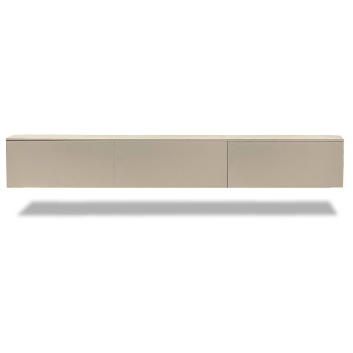 Zwevend TV Dressoir Charm 277cm Taupe