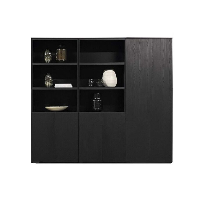 Boekenkast Basic Libara 80cm Set van 3