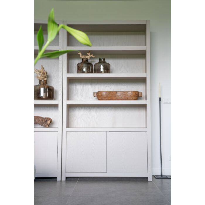 Boekenkast Set Juwel Taupe Rechts 120cm