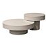 Salontafel Set Pando Taupe