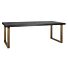 Eettafel Blackbone brass 220