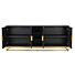 Dressoir Blackbone gold 4-deuren + open vak