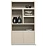 Boekenkast Juwel Taupe 120cm 5 Vaks Links