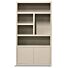 Boekenkast Juwel Taupe 120cm 5 Vaks Rechts