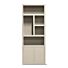 Boekenkast Juwel 80cm 5 vaks Links Taupe