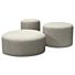 Hocker Mabel ø40 White Zand