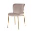 Stoel Odessa khaki / brushed gold fire retardant